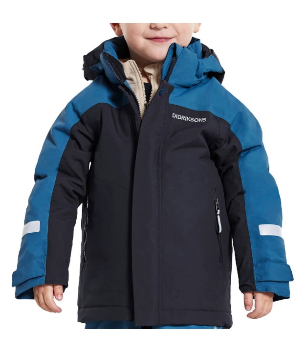 Didriksons Neptun Kids Jacket, Navy