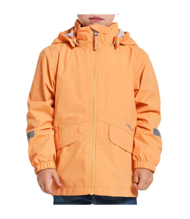 Didriksons Norma Kids Jacket, Papaya Orange