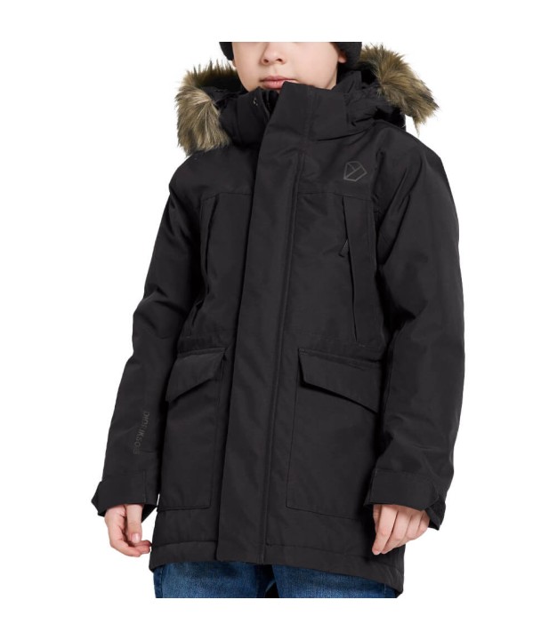 Didriksons Oxid Kids Parka, Black