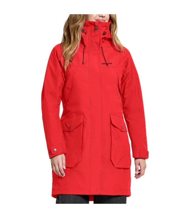 Didriksons Thelma Women's Parka, Pomme Red