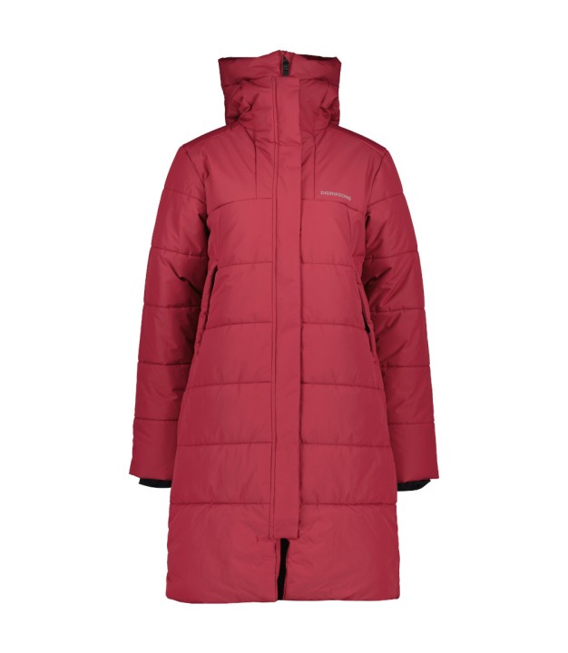 Didriksons Valentina 2 Women's Parka, Ruby Red