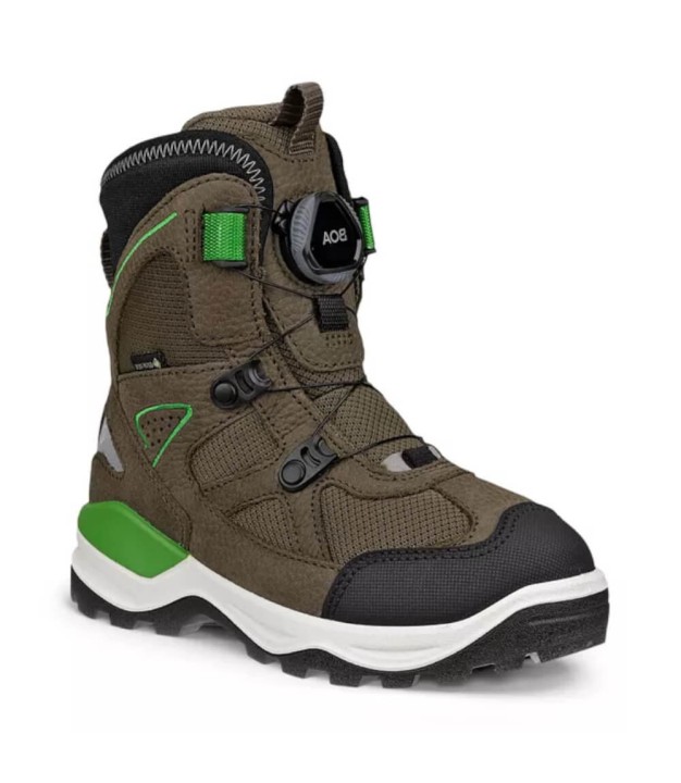 Ecco Snow Mountain GTX Kids Boots, Black/Tarmac