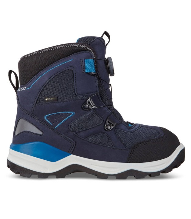 Ecco Snow Mountain GTX Kids Boots, Dark Blue