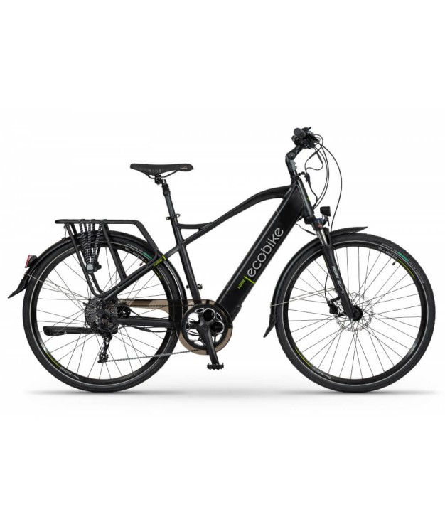 EcoBike X-Cross Electric Bike, Black