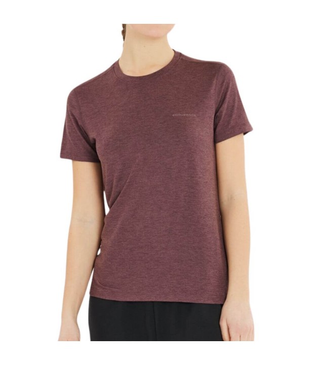 Endurance Alvaly Women's Melange S/S Tee, Fudge