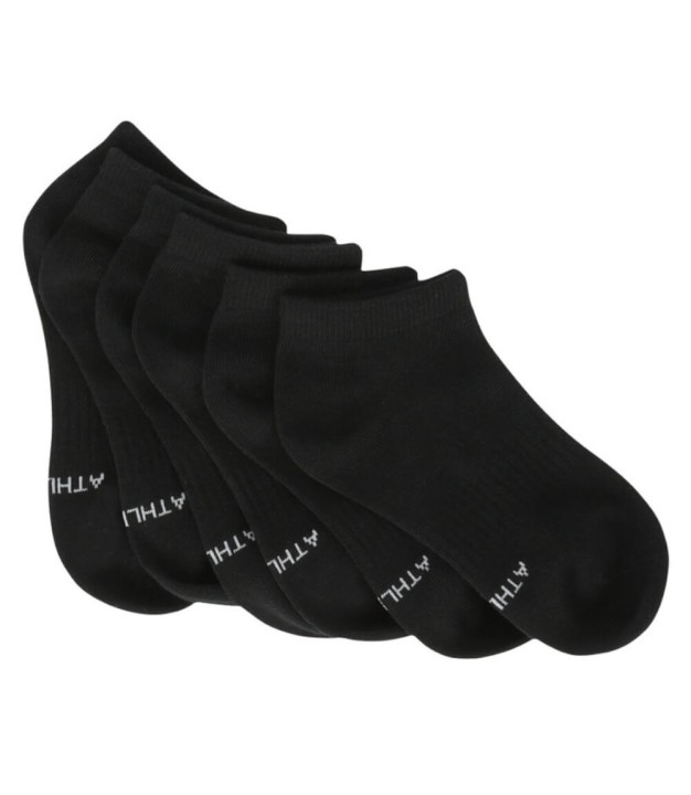 Endurance Athlecia Daily Sustainable Low Cut Women's Socks 3-Pack, Black