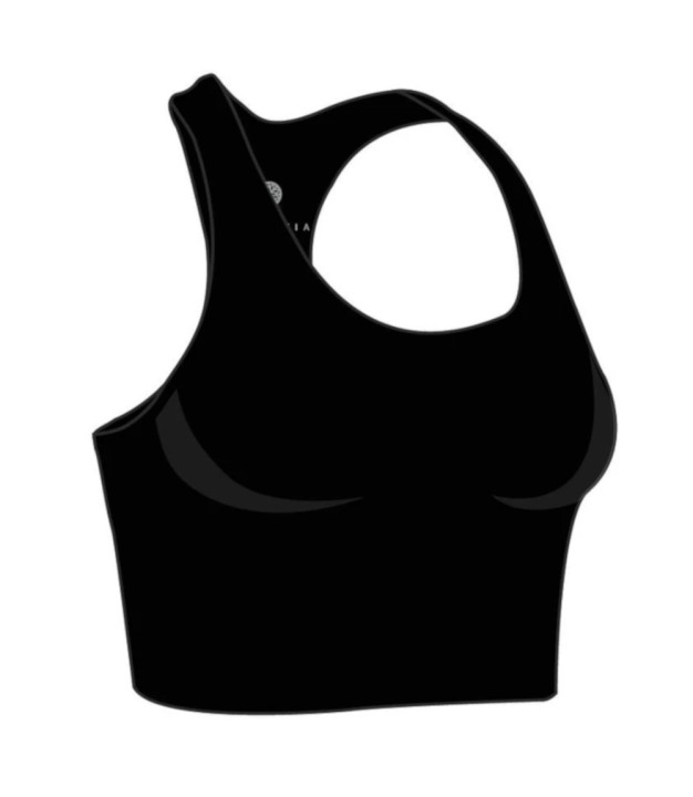 Endurance Athlecia Franz Sports Bra, Black