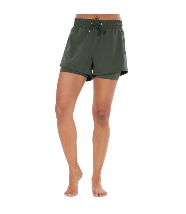 Endurance Athlecia Timmie V2 Women's 2-in-1 Shorts, Urban Chic