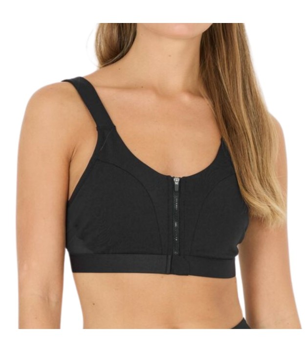 Endurance Crystale Zip Sports Bra - Women's