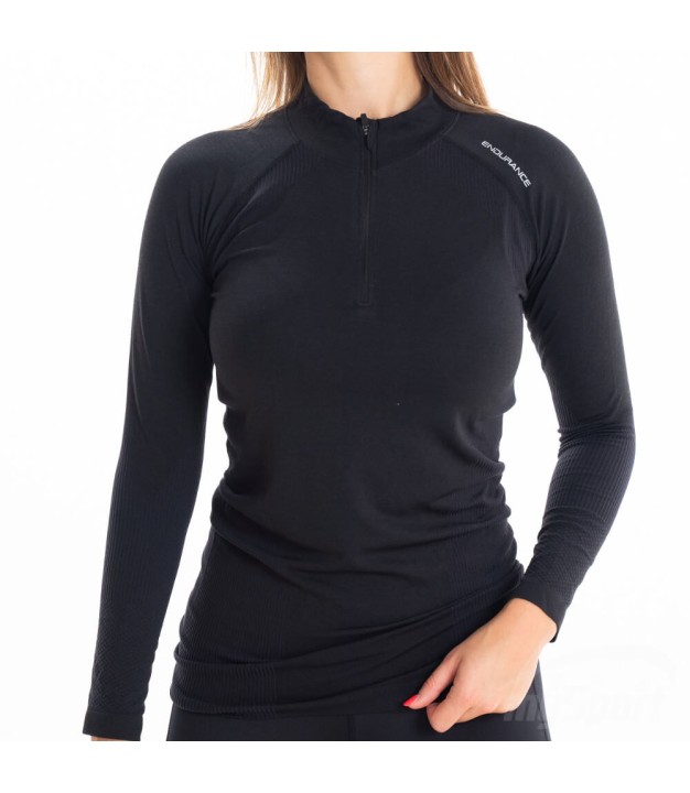 Endurance Halen Seamless Midlayer Women's, Black