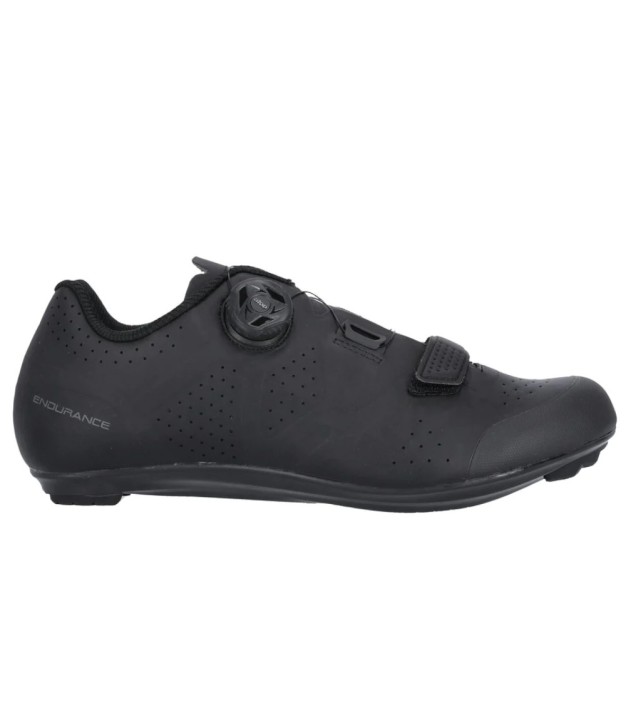 Endurance Kalasey Road Nylon Cycling Shoes, Black