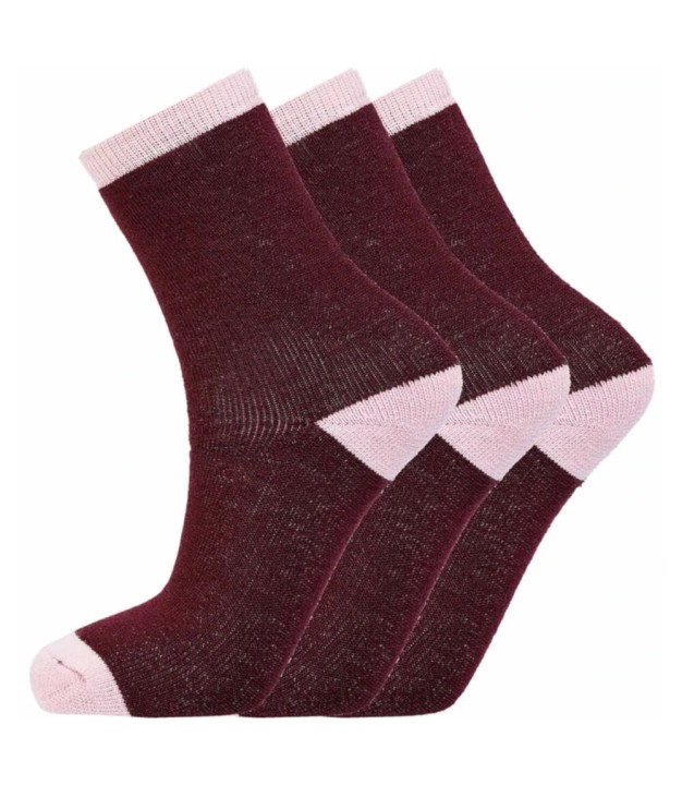 Endurance Lime 3-Pack Kids Socks, Port Royal