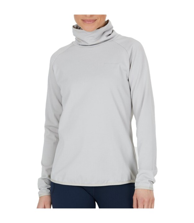 Endurance Littao Women's Waffle Melange Midlayer, Grey