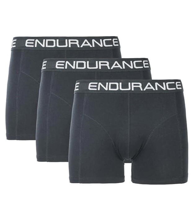 Endurance Men's Burke Boxershorts - 3pack, Black