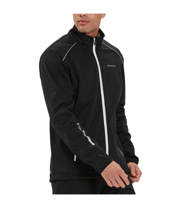 Endurance Naval Men's XCS Softshell Jacket, Black