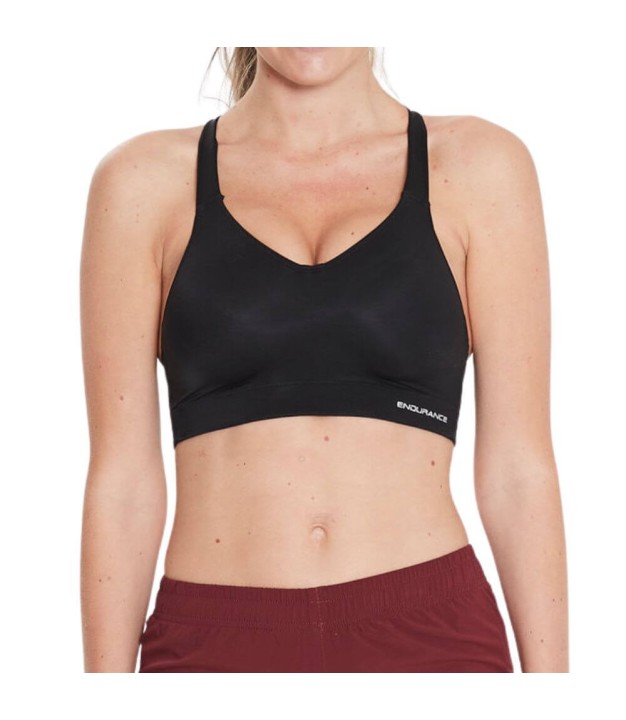 Endurance Phoebe Women's Sports Bra, Black