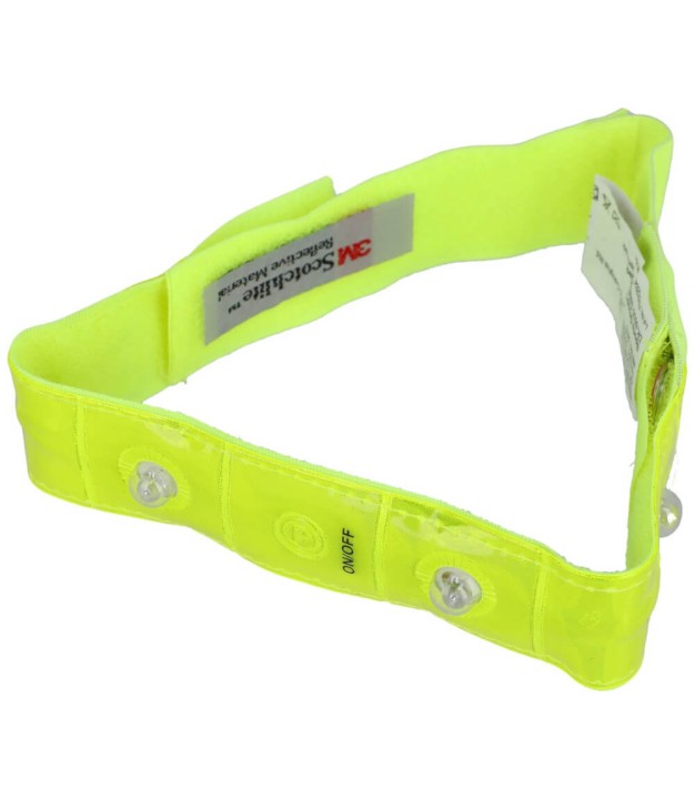 Endurance Reflective Band With 4 Leds (Salzmann), Yellow