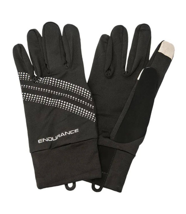 Endurance Sherman Run Gloves, Black