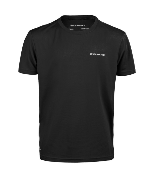 Endurance Vernon Jr. Performance S/S Tee, Black