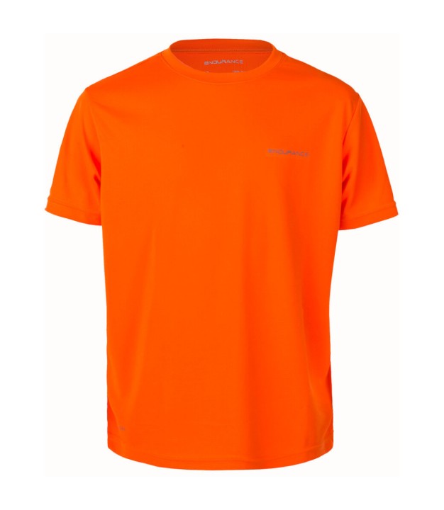 Endurance Vernon Jr. Performance S/S Tee, Orange