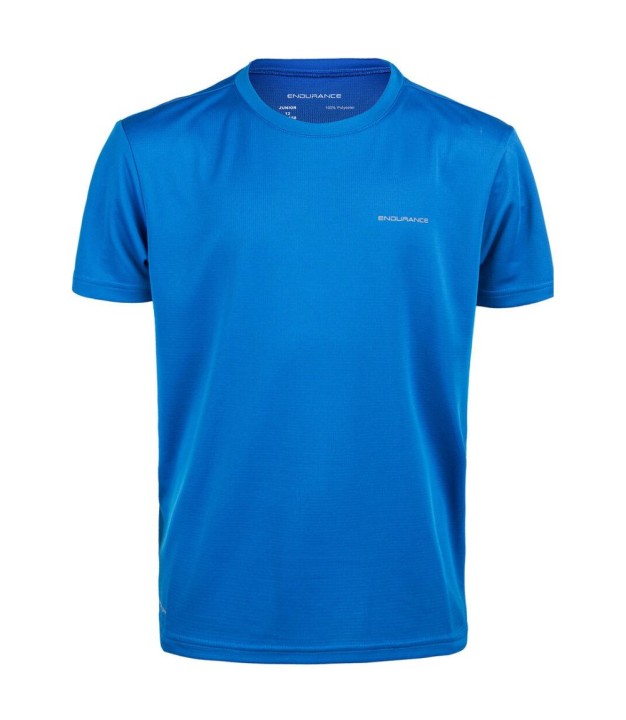 Endurance Vernon V2 Jr. Performance S/S Kids Tee, Blue