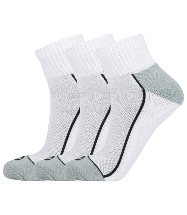 Endurance Virtus Nolly Quarter Socks 3-Pack, White