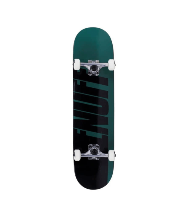 Enuff Half Stain Complete Skateboard 8'' x 32'', green