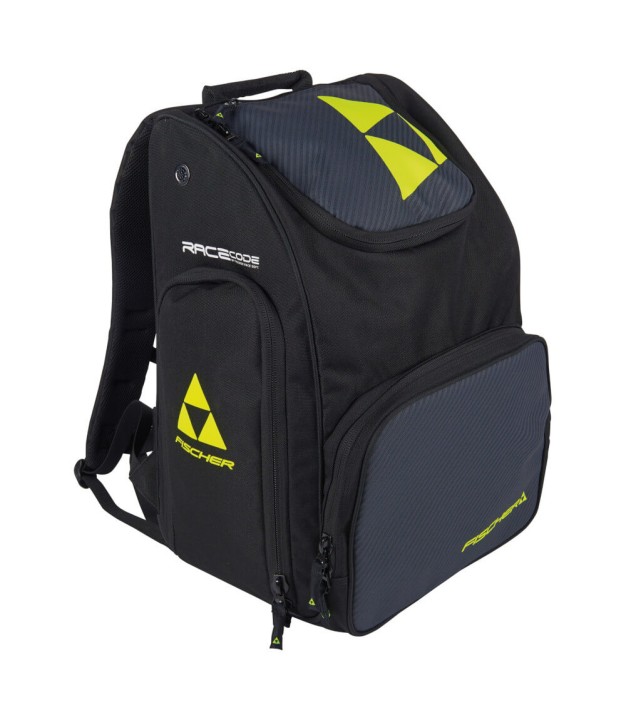 Fischer Backpack Race 70L, black/yellow