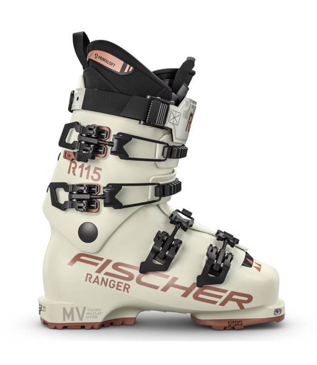 Fischer Ranger 115 DYN Women's Ski Boots, Sand