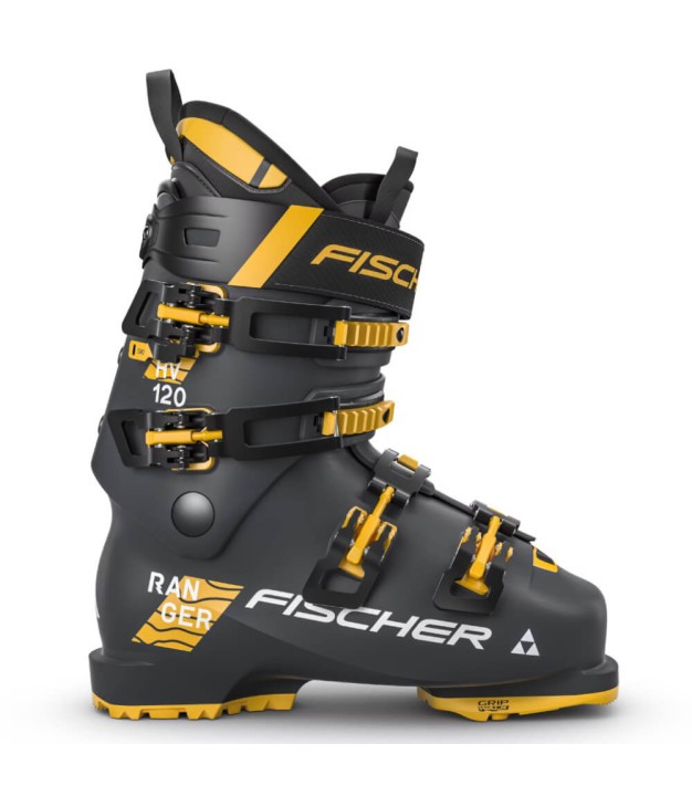 Fischer Ranger HV 120 VAC GW Ski Boots, Black/Yellow