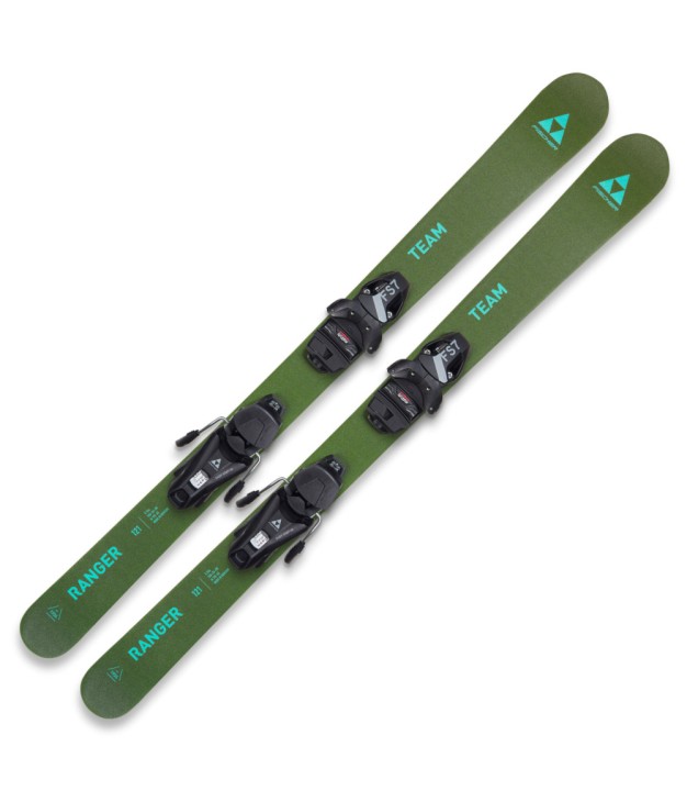 Fischer Ranger Team Jrs Kids Skis, +FS 7 GW CA JRS