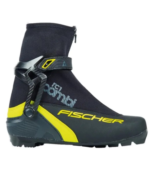 Fischer RC1 Combi Boots, Black/Yellow