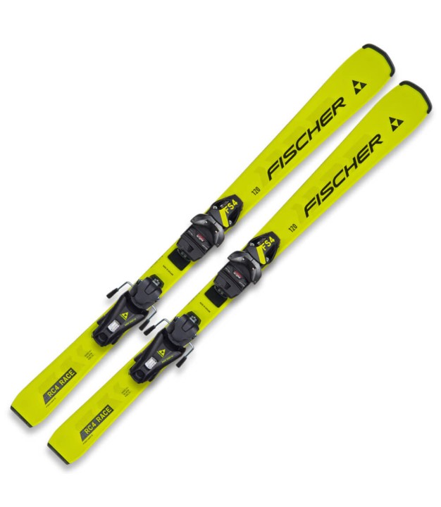 Fischer RC4 Race Jr Kids Skis, +FS 4 GW CA JRS