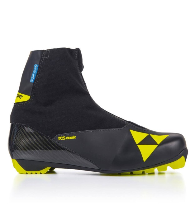 Fischer RCS Classic Waterproof Boots, Black/Yellow