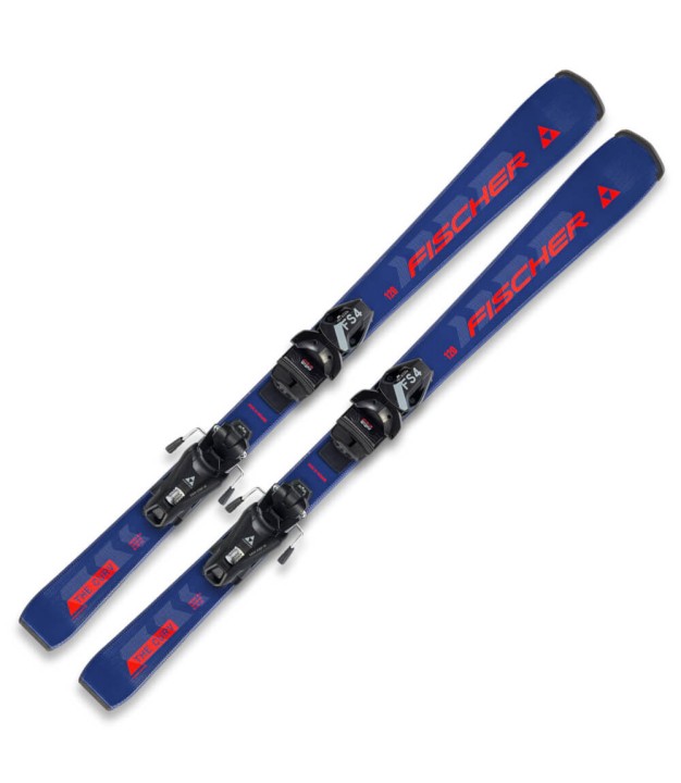 Fischer The Curv Jr Kids Skis, +FS4 CA Jrs