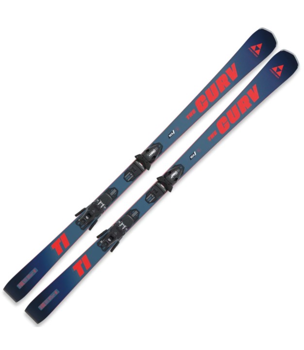 Fischer The Curv TI Skis, +RS 10 PR Bindings