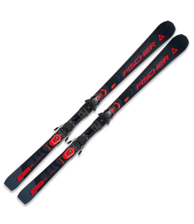 Fischer The Curve DTI Skis, +RS 11 GW Powerrail