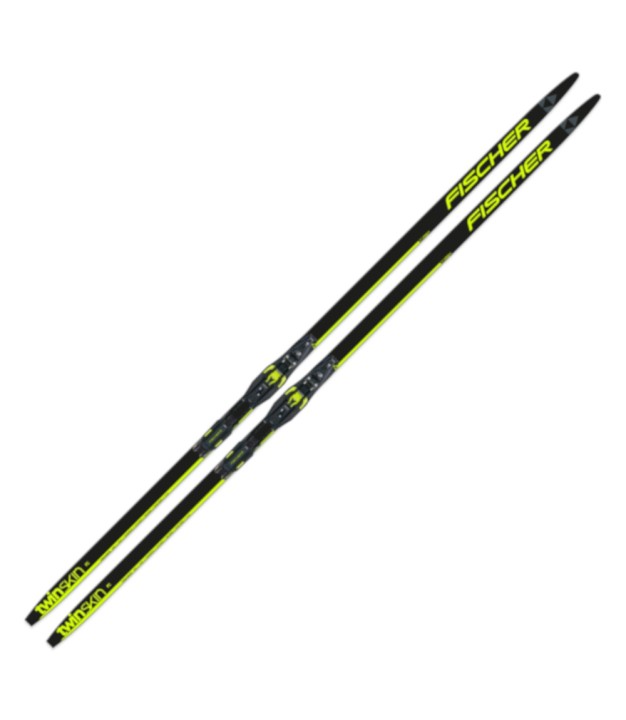 Fischer Twin Skin RC Stiff Skis, Control Step-In BDG