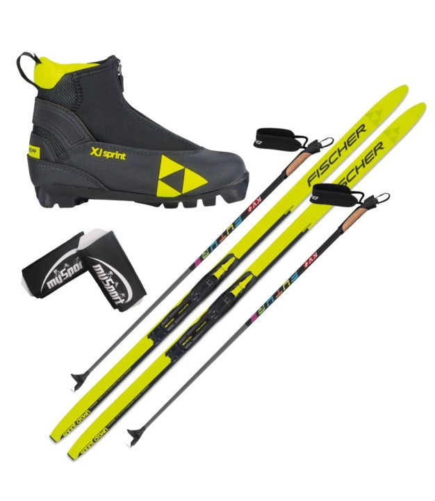 Fischer Sprint Crown Kids ski set