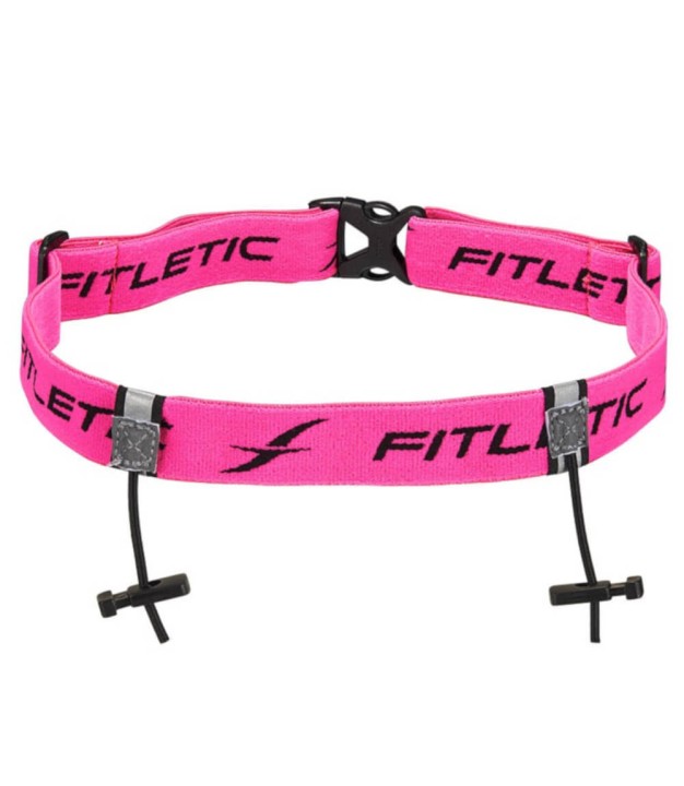 Fitletic Race I Number Holder, Pink/Black
