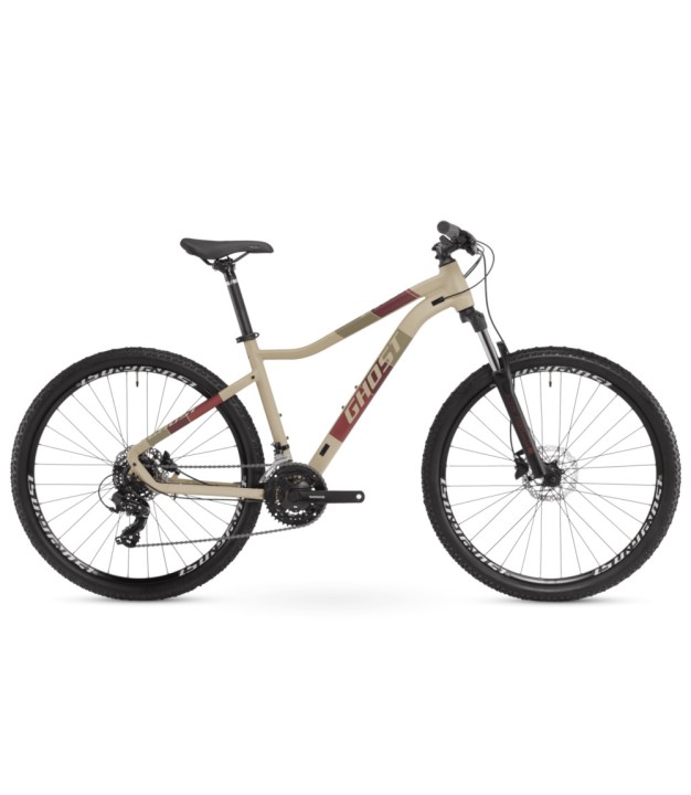 Ghost Lanao Base 27.5'' Women's Bike, Tan/Red