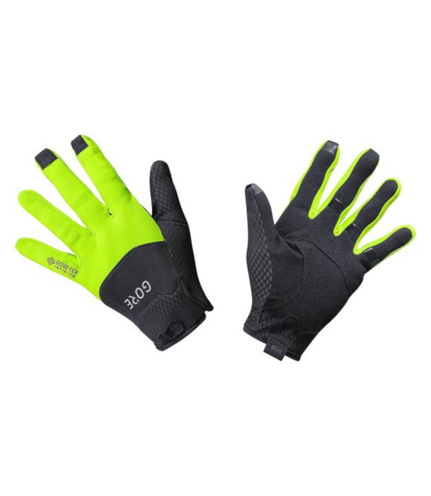 Gore C5 Gore-Te Infinium™ Gloves, Black/Neon Yellow