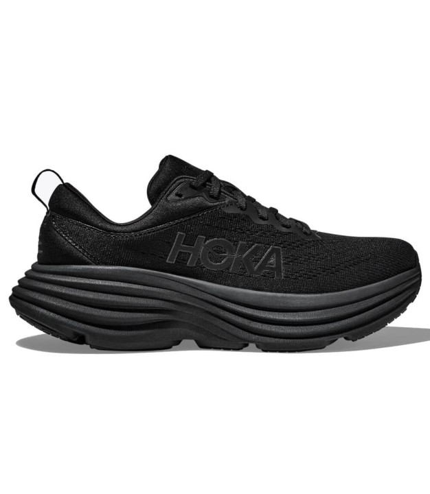 Hoka Bondi 8 Wide Women's Shoes, Black/Black