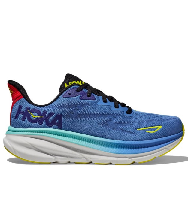 Hoka Clifton 9 Men's, Virtual Blue/Cerise