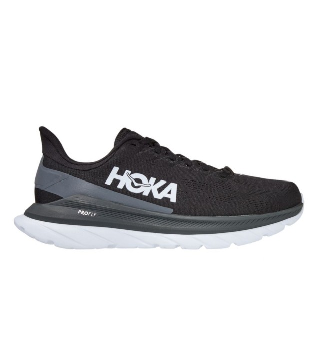 Hoka One One Mach 4 Men's Shoes, Black/Dark Shadow