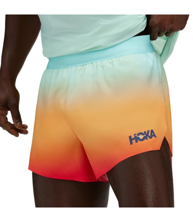 Hoka Race Day Split Men's Print Shorts, Cloudless Ombre