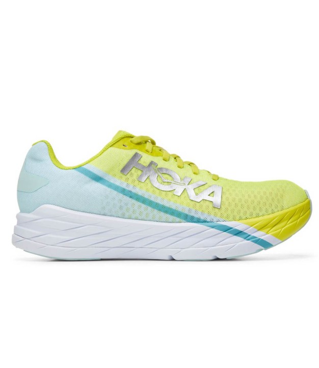 Hoka Rocket X Running Shoes, Blue Glass/Evening Primrose