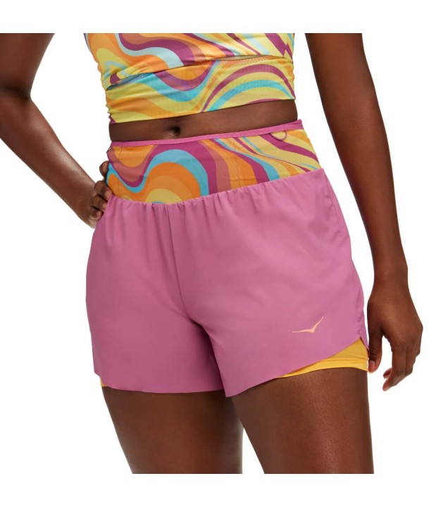 Hoka Skyglide Trail Women's Shorts, Beet Root