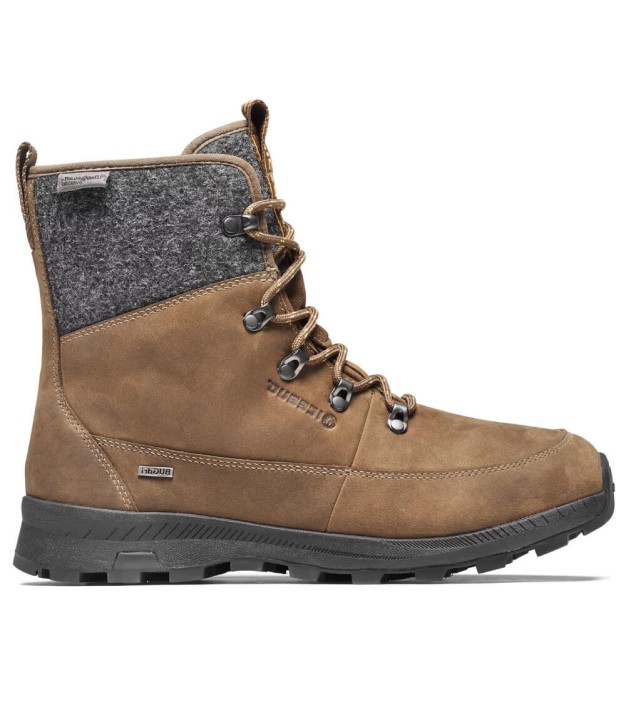 Icebug Adak ReWool Women's Michelin Boots, Coffee/Grey