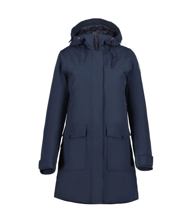 Icepeak Alpena Women's Parka, Dark Blue